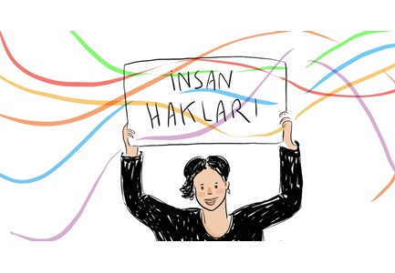 İnsan Hakları Evrensel Beyannamesinin kabulünün 73. yılında barış, özgürlük, eşitlik, adalet istiyoruz!, insan hakları öhd,