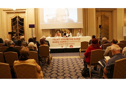 Tecrit Siyasetine Karşı Barış Hakkı Konferansı Sonuç Bildirgesi, tecrit umut hakkı öhd ihd tohav,