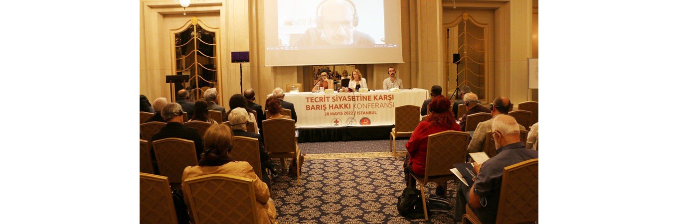 Tecrit Siyasetine Karşı Barış Hakkı Konferansı Sonuç Bildirgesi, tecrit umut hakkı öhd ihd tohav