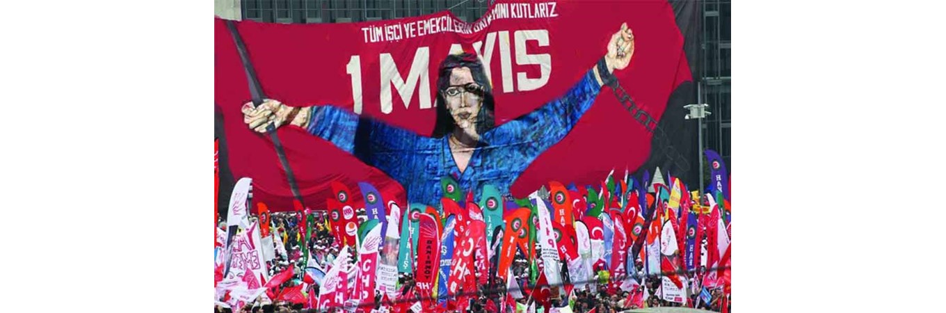 Yaşasın 1 Mayıs! Bijî Yek Gulan!, 1 Mayıs öhd işçi emekçi taksim 1977